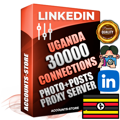 Professional Ugandan PREMIUM LinkedIn accounts of manual registration and warm up with high trust history photos and business activity — 30000 live Connections for Advertising and Promotion