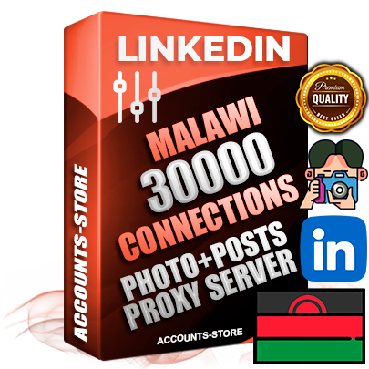 Professional Malawian PREMIUM LinkedIn accounts of manual registration and warm up with high trust history photos and business activity — 30000 live Connections for Advertising and Promotion