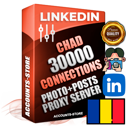 Professional Chadian PREMIUM LinkedIn accounts of manual registration and warm up with high trust history photos and business activity — 30000 live Connections for Advertising and Promotion