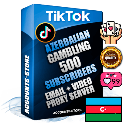 Professional Azerbaijani PREMIUM TikTok accounts of manual registration and farming for the GAMBLING niche with high trust history profile photos and videos — fully themed and optimized for GAMBLING advertising and promotion — 500 niche-related live active subscribers 2018–2022 registration years Verified Email (included) + Cookie JSON for secure import and login to the account + User Agent + high-quality content filling (profile photo banner and videos). Fully ready for targeted campaigns and ad launches from any country. Perfectly holds ads without bans. Ideal for any earning schemes affiliate promotions and marketing projects. Quality unlimited IPv4 proxy server included. Professional Azerbaijani PREMIUM TikTok accounts of manual registration and farming for the GAMBLING niche with high trust history profile photos and videos — fully themed and optimized for GAMBLING advertising and promotion — 500 niche-related live active subscribers 2018–2022 registration years Verified Email (included) + Cookie JSON for secure import and login to the account + User Agent + high-quality content filling (profile photo banner and videos). Fully ready for targeted campaigns and ad launches from any country. Perfectly holds ads without bans. Ideal for any earning schemes affiliate promotions and marketing projects. Quality unlimited IPv4 proxy server included.