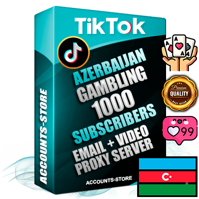 Professional Azerbaijani PREMIUM TikTok accounts of manual registration and farming for the GAMBLING niche with high trust history profile photos and videos — fully themed and optimized for GAMBLING advertising and promotion — 1000 niche-related live active subscribers 2018–2022 registration years Verified Email (included) + Cookie JSON for secure import and login to the account + User Agent + high-quality content filling (profile photo banner and videos). Fully ready for targeted campaigns and ad launches from any country. Perfectly holds ads without bans. Ideal for any earning schemes affiliate promotions and marketing projects. Quality unlimited IPv4 proxy server included. Professional Azerbaijani PREMIUM TikTok accounts of manual registration and farming for the GAMBLING niche with high trust history profile photos and videos — fully themed and optimized for GAMBLING advertising and promotion — 1000 niche-related live active subscribers 2018–2022 registration years Verified Email (included) + Cookie JSON for secure import and login to the account + User Agent + high-quality content filling (profile photo banner and videos). Fully ready for targeted campaigns and ad launches from any country. Perfectly holds ads without bans. Ideal for any earning schemes affiliate promotions and marketing projects. Quality unlimited IPv4 proxy server included.