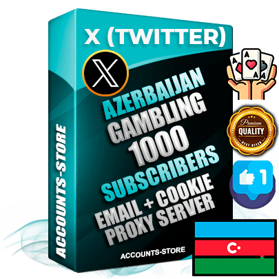 Professional Azerbaijani PREMIUM X (Twitter) accounts of manual registration and farming for the GAMBLING niche with high trust history photos and tweets — fully themed and optimized for GAMBLING advertising and promotion — 1000 niche-related live active followers 2009–2014 registration year Verified Email (Included) + Cookie JSON for secure import and login to the account + User Agent + High-quality filling (Photo Header Posts). Fully ready for targeted campaigns and ad launches from any country. Perfectly hold ads without bans. Ideal for any earning schemes affiliate promotions and marketing projects. Quality unlimited IPv4 proxy server included. Professional Azerbaijani PREMIUM X (Twitter) accounts of manual registration and farming for the GAMBLING niche with high trust history photos and tweets — fully themed and optimized for GAMBLING advertising and promotion — 1000 niche-related live active followers 2009–2014 registration year Verified Email (Included) + Cookie JSON for secure import and login to the account + User Agent + High-quality filling (Photo Header Posts). Fully ready for targeted campaigns and ad launches from any country. Perfectly hold ads without bans. Ideal for any earning schemes affiliate promotions and marketing projects. Quality unlimited IPv4 proxy server included.