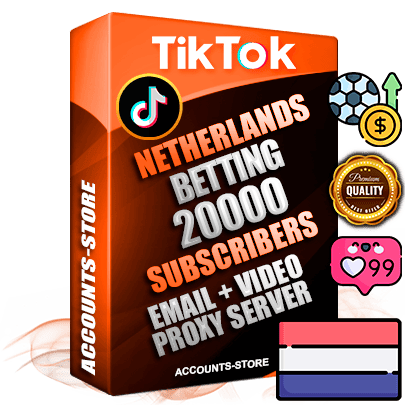 Professional Dutch PREMIUM TikTok accounts of manual registration and farming for the SPORTS BETTING niche with high trust history profile photos and videos — fully themed and optimized for SPORTS BETTING advertising and promotion — 20000 niche-related live active subscribers 2018–2022 registration years Verified Email (included) + Cookie JSON for secure import and login to the account + User Agent + high-quality content filling (profile photo banner and videos). Fully ready for targeted campaigns and ad launches from any country. Perfectly holds ads without bans. Ideal for any earning schemes affiliate promotions and marketing projects. Quality unlimited IPv4 proxy server included. Professional Dutch PREMIUM TikTok accounts of manual registration and farming for the SPORTS BETTING niche with high trust history profile photos and videos — fully themed and optimized for SPORTS BETTING advertising and promotion — 20000 niche-related live active subscribers 2018–2022 registration years Verified Email (included) + Cookie JSON for secure import and login to the account + User Agent + high-quality content filling (profile photo banner and videos). Fully ready for targeted campaigns and ad launches from any country. Perfectly holds ads without bans. Ideal for any earning schemes affiliate promotions and marketing projects. Quality unlimited IPv4 proxy server included.