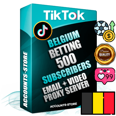 Professional Belgian PREMIUM TikTok accounts of manual registration and farming for the SPORTS BETTING niche with high trust history profile photos and videos — fully themed and optimized for SPORTS BETTING advertising and promotion — 500 niche-related live active subscribers 2018–2022 registration years Verified Email (included) + Cookie JSON for secure import and login to the account + User Agent + high-quality content filling (profile photo banner and videos). Fully ready for targeted campaigns and ad launches from any country. Perfectly holds ads without bans. Ideal for any earning schemes affiliate promotions and marketing projects. Quality unlimited IPv4 proxy server included.