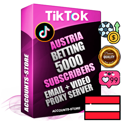 Professional Austrian PREMIUM TikTok accounts of manual registration and farming for the SPORTS BETTING niche with high trust history profile photos and videos — fully themed and optimized for SPORTS BETTING advertising and promotion — 5000 niche-related live active subscribers 2018–2022 registration years Verified Email (included) + Cookie JSON for secure import and login to the account + User Agent + high-quality content filling (profile photo banner and videos). Fully ready for targeted campaigns and ad launches from any country. Perfectly holds ads without bans. Ideal for any earning schemes affiliate promotions and marketing projects. Quality unlimited IPv4 proxy server included. Professional Austrian PREMIUM TikTok accounts of manual registration and farming for the SPORTS BETTING niche with high trust history profile photos and videos — fully themed and optimized for SPORTS BETTING advertising and promotion — 5000 niche-related live active subscribers 2018–2022 registration years Verified Email (included) + Cookie JSON for secure import and login to the account + User Agent + high-quality content filling (profile photo banner and videos). Fully ready for targeted campaigns and ad launches from any country. Perfectly holds ads without bans. Ideal for any earning schemes affiliate promotions and marketing projects. Quality unlimited IPv4 proxy server included.