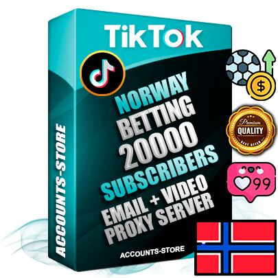 Professional Norwegian PREMIUM TikTok accounts of manual registration and farming for the SPORTS BETTING niche with high trust history profile photos and videos — fully themed and optimized for SPORTS BETTING advertising and promotion — 20000 niche-related live active subscribers 2018–2022 registration years Verified Email (included) + Cookie JSON for secure import and login to the account + User Agent + high-quality content filling (profile photo banner and videos). Fully ready for targeted campaigns and ad launches from any country. Perfectly holds ads without bans. Ideal for any earning schemes affiliate promotions and marketing projects. Quality unlimited IPv4 proxy server included. Professional Norwegian PREMIUM TikTok accounts of manual registration and farming for the SPORTS BETTING niche with high trust history profile photos and videos — fully themed and optimized for SPORTS BETTING advertising and promotion — 20000 niche-related live active subscribers 2018–2022 registration years Verified Email (included) + Cookie JSON for secure import and login to the account + User Agent + high-quality content filling (profile photo banner and videos). Fully ready for targeted campaigns and ad launches from any country. Perfectly holds ads without bans. Ideal for any earning schemes affiliate promotions and marketing projects. Quality unlimited IPv4 proxy server included.