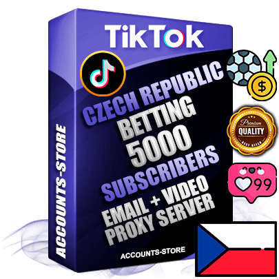 Professional Czech PREMIUM TikTok accounts of manual registration and farming for the SPORTS BETTING niche with high trust history profile photos and videos — fully themed and optimized for SPORTS BETTING advertising and promotion — 5000 niche-related live active subscribers 2018–2022 registration years Verified Email (included) + Cookie JSON for secure import and login to the account + User Agent + high-quality content filling (profile photo banner and videos). Fully ready for targeted campaigns and ad launches from any country. Perfectly holds ads without bans. Ideal for any earning schemes affiliate promotions and marketing projects. Quality unlimited IPv4 proxy server included. Professional Czech PREMIUM TikTok accounts of manual registration and farming for the SPORTS BETTING niche with high trust history profile photos and videos — fully themed and optimized for SPORTS BETTING advertising and promotion — 5000 niche-related live active subscribers 2018–2022 registration years Verified Email (included) + Cookie JSON for secure import and login to the account + User Agent + high-quality content filling (profile photo banner and videos). Fully ready for targeted campaigns and ad launches from any country. Perfectly holds ads without bans. Ideal for any earning schemes affiliate promotions and marketing projects. Quality unlimited IPv4 proxy server included.