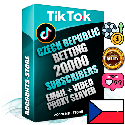 Professional Czech PREMIUM TikTok accounts of manual registration and farming for the SPORTS BETTING niche with high trust history profile photos and videos — fully themed and optimized for SPORTS BETTING advertising and promotion — 20000 niche-related live active subscribers 2018–2022 registration years Verified Email (included) + Cookie JSON for secure import and login to the account + User Agent + high-quality content filling (profile photo banner and videos). Fully ready for targeted campaigns and ad launches from any country. Perfectly holds ads without bans. Ideal for any earning schemes affiliate promotions and marketing projects. Quality unlimited IPv4 proxy server included. Professional Czech PREMIUM TikTok accounts of manual registration and farming for the SPORTS BETTING niche with high trust history profile photos and videos — fully themed and optimized for SPORTS BETTING advertising and promotion — 20000 niche-related live active subscribers 2018–2022 registration years Verified Email (included) + Cookie JSON for secure import and login to the account + User Agent + high-quality content filling (profile photo banner and videos). Fully ready for targeted campaigns and ad launches from any country. Perfectly holds ads without bans. Ideal for any earning schemes affiliate promotions and marketing projects. Quality unlimited IPv4 proxy server included.