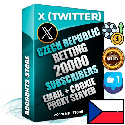 Professional Czech PREMIUM X (Twitter) accounts of manual registration and farming for the SPORTS BETTING niche with high trust history photos and tweets — fully themed and optimized for SPORTS BETTING advertising and promotion — 20000 niche-related live active followers 2009–2014 registration year Verified Email (Included) + Cookie JSON for secure import and login to the account + User Agent + High-quality filling (Photo Header Posts). Fully ready for targeted campaigns and ad launches from any country. Perfectly hold ads without bans. Ideal for any earning schemes affiliate promotions and marketing projects. Quality unlimited IPv4 proxy server included. Professional Czech PREMIUM X (Twitter) accounts of manual registration and farming for the SPORTS BETTING niche with high trust history photos and tweets — fully themed and optimized for SPORTS BETTING advertising and promotion — 20000 niche-related live active followers 2009–2014 registration year Verified Email (Included) + Cookie JSON for secure import and login to the account + User Agent + High-quality filling (Photo Header Posts). Fully ready for targeted campaigns and ad launches from any country. Perfectly hold ads without bans. Ideal for any earning schemes affiliate promotions and marketing projects. Quality unlimited IPv4 proxy server included.