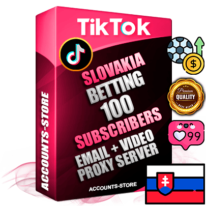 Professional Slovak PREMIUM TikTok accounts of manual registration and farming for the SPORTS BETTING niche with high trust history profile photos and videos — fully themed and optimized for SPORTS BETTING advertising and promotion — 100 niche-related live active subscribers 2018–2022 registration years Verified Email (included) + Cookie JSON for secure import and login to the account + User Agent + high-quality content filling (profile photo banner and videos). Fully ready for targeted campaigns and ad launches from any country. Perfectly holds ads without bans. Ideal for any earning schemes affiliate promotions and marketing projects. Quality unlimited IPv4 proxy server included. Professional Slovak PREMIUM TikTok accounts of manual registration and farming for the SPORTS BETTING niche with high trust history profile photos and videos — fully themed and optimized for SPORTS BETTING advertising and promotion — 100 niche-related live active subscribers 2018–2022 registration years Verified Email (included) + Cookie JSON for secure import and login to the account + User Agent + high-quality content filling (profile photo banner and videos). Fully ready for targeted campaigns and ad launches from any country. Perfectly holds ads without bans. Ideal for any earning schemes affiliate promotions and marketing projects. Quality unlimited IPv4 proxy server included.