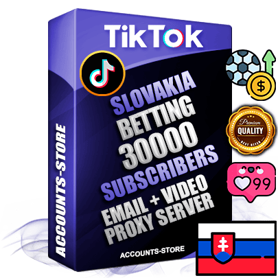 Professional Slovak PREMIUM TikTok accounts of manual registration and farming for the SPORTS BETTING niche with high trust history profile photos and videos — fully themed and optimized for SPORTS BETTING advertising and promotion — 30000 niche-related live active subscribers 2018–2022 registration years Verified Email (included) + Cookie JSON for secure import and login to the account + User Agent + high-quality content filling (profile photo banner and videos). Fully ready for targeted campaigns and ad launches from any country. Perfectly holds ads without bans. Ideal for any earning schemes affiliate promotions and marketing projects. Quality unlimited IPv4 proxy server included. Professional Slovak PREMIUM TikTok accounts of manual registration and farming for the SPORTS BETTING niche with high trust history profile photos and videos — fully themed and optimized for SPORTS BETTING advertising and promotion — 30000 niche-related live active subscribers 2018–2022 registration years Verified Email (included) + Cookie JSON for secure import and login to the account + User Agent + high-quality content filling (profile photo banner and videos). Fully ready for targeted campaigns and ad launches from any country. Perfectly holds ads without bans. Ideal for any earning schemes affiliate promotions and marketing projects. Quality unlimited IPv4 proxy server included.
