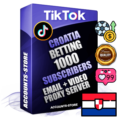 Professional Croatian PREMIUM TikTok accounts of manual registration and farming for the SPORTS BETTING niche with high trust history profile photos and videos — fully themed and optimized for SPORTS BETTING advertising and promotion — 1000 niche-related live active subscribers 2018–2022 registration years Verified Email (included) + Cookie JSON for secure import and login to the account + User Agent + high-quality content filling (profile photo banner and videos). Fully ready for targeted campaigns and ad launches from any country. Perfectly holds ads without bans. Ideal for any earning schemes affiliate promotions and marketing projects. Quality unlimited IPv4 proxy server included. Professional Croatian PREMIUM TikTok accounts of manual registration and farming for the SPORTS BETTING niche with high trust history profile photos and videos — fully themed and optimized for SPORTS BETTING advertising and promotion — 1000 niche-related live active subscribers 2018–2022 registration years Verified Email (included) + Cookie JSON for secure import and login to the account + User Agent + high-quality content filling (profile photo banner and videos). Fully ready for targeted campaigns and ad launches from any country. Perfectly holds ads without bans. Ideal for any earning schemes affiliate promotions and marketing projects. Quality unlimited IPv4 proxy server included.