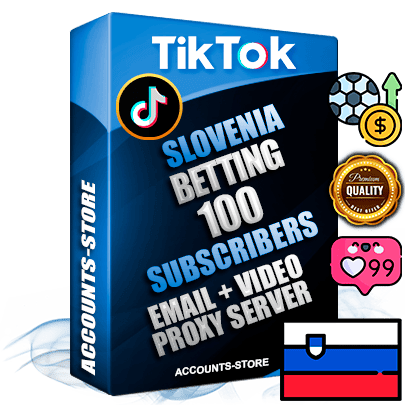 Professional Slovenian PREMIUM TikTok accounts of manual registration and farming for the SPORTS BETTING niche with high trust history profile photos and videos — fully themed and optimized for SPORTS BETTING advertising and promotion — 100 niche-related live active subscribers 2018–2022 registration years Verified Email (included) + Cookie JSON for secure import and login to the account + User Agent + high-quality content filling (profile photo banner and videos). Fully ready for targeted campaigns and ad launches from any country. Perfectly holds ads without bans. Ideal for any earning schemes affiliate promotions and marketing projects. Quality unlimited IPv4 proxy server included. Professional Slovenian PREMIUM TikTok accounts of manual registration and farming for the SPORTS BETTING niche with high trust history profile photos and videos — fully themed and optimized for SPORTS BETTING advertising and promotion — 100 niche-related live active subscribers 2018–2022 registration years Verified Email (included) + Cookie JSON for secure import and login to the account + User Agent + high-quality content filling (profile photo banner and videos). Fully ready for targeted campaigns and ad launches from any country. Perfectly holds ads without bans. Ideal for any earning schemes affiliate promotions and marketing projects. Quality unlimited IPv4 proxy server included.
