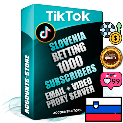 Professional Slovenian PREMIUM TikTok accounts of manual registration and farming for the SPORTS BETTING niche with high trust history profile photos and videos — fully themed and optimized for SPORTS BETTING advertising and promotion — 1000 niche-related live active subscribers 2018–2022 registration years Verified Email (included) + Cookie JSON for secure import and login to the account + User Agent + high-quality content filling (profile photo banner and videos). Fully ready for targeted campaigns and ad launches from any country. Perfectly holds ads without bans. Ideal for any earning schemes affiliate promotions and marketing projects. Quality unlimited IPv4 proxy server included. Professional Slovenian PREMIUM TikTok accounts of manual registration and farming for the SPORTS BETTING niche with high trust history profile photos and videos — fully themed and optimized for SPORTS BETTING advertising and promotion — 1000 niche-related live active subscribers 2018–2022 registration years Verified Email (included) + Cookie JSON for secure import and login to the account + User Agent + high-quality content filling (profile photo banner and videos). Fully ready for targeted campaigns and ad launches from any country. Perfectly holds ads without bans. Ideal for any earning schemes affiliate promotions and marketing projects. Quality unlimited IPv4 proxy server included.
