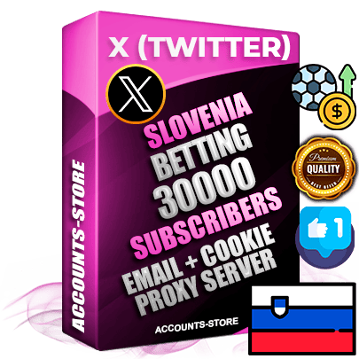 Professional Slovenian PREMIUM X (Twitter) accounts of manual registration and farming for the SPORTS BETTING niche with high trust history photos and tweets — fully themed and optimized for SPORTS BETTING advertising and promotion — 30000 niche-related live active followers 2009–2014 registration year Verified Email (Included) + Cookie JSON for secure import and login to the account + User Agent + High-quality filling (Photo Header Posts). Fully ready for targeted campaigns and ad launches from any country. Perfectly hold ads without bans. Ideal for any earning schemes affiliate promotions and marketing projects. Quality unlimited IPv4 proxy server included. Professional Slovenian PREMIUM X (Twitter) accounts of manual registration and farming for the SPORTS BETTING niche with high trust history photos and tweets — fully themed and optimized for SPORTS BETTING advertising and promotion — 30000 niche-related live active followers 2009–2014 registration year Verified Email (Included) + Cookie JSON for secure import and login to the account + User Agent + High-quality filling (Photo Header Posts). Fully ready for targeted campaigns and ad launches from any country. Perfectly hold ads without bans. Ideal for any earning schemes affiliate promotions and marketing projects. Quality unlimited IPv4 proxy server included.