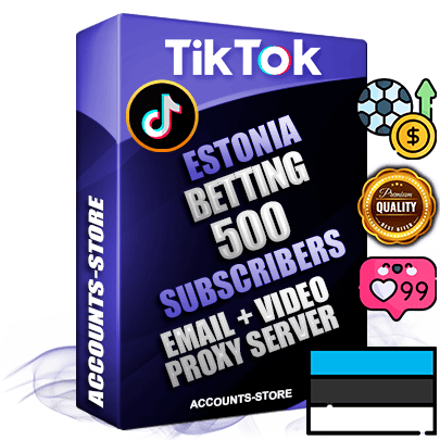 Professional Estonian PREMIUM TikTok accounts of manual registration and farming for the SPORTS BETTING niche with high trust history profile photos and videos — fully themed and optimized for SPORTS BETTING advertising and promotion — 500 niche-related live active subscribers 2018–2022 registration years Verified Email (included) + Cookie JSON for secure import and login to the account + User Agent + high-quality content filling (profile photo banner and videos). Fully ready for targeted campaigns and ad launches from any country. Perfectly holds ads without bans. Ideal for any earning schemes affiliate promotions and marketing projects. Quality unlimited IPv4 proxy server included. Professional Estonian PREMIUM TikTok accounts of manual registration and farming for the SPORTS BETTING niche with high trust history profile photos and videos — fully themed and optimized for SPORTS BETTING advertising and promotion — 500 niche-related live active subscribers 2018–2022 registration years Verified Email (included) + Cookie JSON for secure import and login to the account + User Agent + high-quality content filling (profile photo banner and videos). Fully ready for targeted campaigns and ad launches from any country. Perfectly holds ads without bans. Ideal for any earning schemes affiliate promotions and marketing projects. Quality unlimited IPv4 proxy server included.