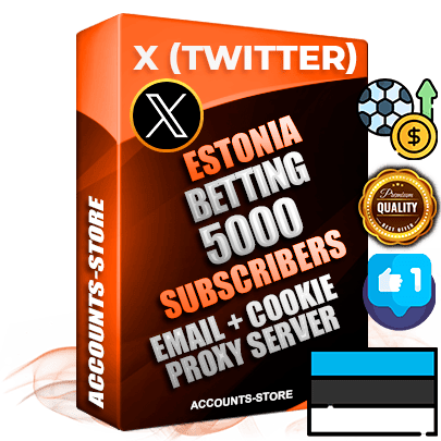 Professional Estonian PREMIUM X (Twitter) accounts of manual registration and farming for the SPORTS BETTING niche with high trust history photos and tweets — fully themed and optimized for SPORTS BETTING advertising and promotion — 5000 niche-related live active followers 2009–2014 registration year Verified Email (Included) + Cookie JSON for secure import and login to the account + User Agent + High-quality filling (Photo Header Posts). Fully ready for targeted campaigns and ad launches from any country. Perfectly hold ads without bans. Ideal for any earning schemes affiliate promotions and marketing projects. Quality unlimited IPv4 proxy server included.