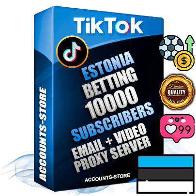 Professional Estonian PREMIUM TikTok accounts of manual registration and farming for the SPORTS BETTING niche with high trust history profile photos and videos — fully themed and optimized for SPORTS BETTING advertising and promotion — 10000 niche-related live active subscribers 2018–2022 registration years Verified Email (included) + Cookie JSON for secure import and login to the account + User Agent + high-quality content filling (profile photo banner and videos). Fully ready for targeted campaigns and ad launches from any country. Perfectly holds ads without bans. Ideal for any earning schemes affiliate promotions and marketing projects. Quality unlimited IPv4 proxy server included.