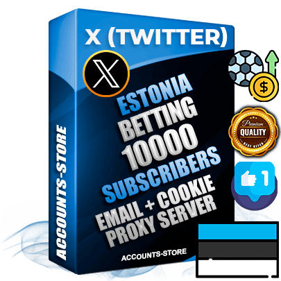Professional Estonian PREMIUM X (Twitter) accounts of manual registration and farming for the SPORTS BETTING niche with high trust history photos and tweets — fully themed and optimized for SPORTS BETTING advertising and promotion — 10000 niche-related live active followers 2009–2014 registration year Verified Email (Included) + Cookie JSON for secure import and login to the account + User Agent + High-quality filling (Photo Header Posts). Fully ready for targeted campaigns and ad launches from any country. Perfectly hold ads without bans. Ideal for any earning schemes affiliate promotions and marketing projects. Quality unlimited IPv4 proxy server included.