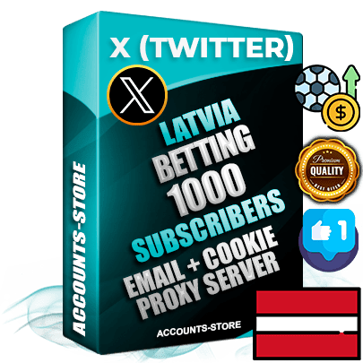 Professional Latvian PREMIUM X (Twitter) accounts of manual registration and farming for the SPORTS BETTING niche with high trust history photos and tweets — fully themed and optimized for SPORTS BETTING advertising and promotion — 1000 niche-related live active followers 2009–2014 registration year Verified Email (Included) + Cookie JSON for secure import and login to the account + User Agent + High-quality filling (Photo Header Posts). Fully ready for targeted campaigns and ad launches from any country. Perfectly hold ads without bans. Ideal for any earning schemes affiliate promotions and marketing projects. Quality unlimited IPv4 proxy server included. Professional Latvian PREMIUM X (Twitter) accounts of manual registration and farming for the SPORTS BETTING niche with high trust history photos and tweets — fully themed and optimized for SPORTS BETTING advertising and promotion — 1000 niche-related live active followers 2009–2014 registration year Verified Email (Included) + Cookie JSON for secure import and login to the account + User Agent + High-quality filling (Photo Header Posts). Fully ready for targeted campaigns and ad launches from any country. Perfectly hold ads without bans. Ideal for any earning schemes affiliate promotions and marketing projects. Quality unlimited IPv4 proxy server included.