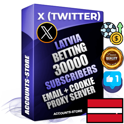 Professional Latvian PREMIUM X (Twitter) accounts of manual registration and farming for the SPORTS BETTING niche with high trust history photos and tweets — fully themed and optimized for SPORTS BETTING advertising and promotion — 30000 niche-related live active followers 2009–2014 registration year Verified Email (Included) + Cookie JSON for secure import and login to the account + User Agent + High-quality filling (Photo Header Posts). Fully ready for targeted campaigns and ad launches from any country. Perfectly hold ads without bans. Ideal for any earning schemes affiliate promotions and marketing projects. Quality unlimited IPv4 proxy server included. Professional Latvian PREMIUM X (Twitter) accounts of manual registration and farming for the SPORTS BETTING niche with high trust history photos and tweets — fully themed and optimized for SPORTS BETTING advertising and promotion — 30000 niche-related live active followers 2009–2014 registration year Verified Email (Included) + Cookie JSON for secure import and login to the account + User Agent + High-quality filling (Photo Header Posts). Fully ready for targeted campaigns and ad launches from any country. Perfectly hold ads without bans. Ideal for any earning schemes affiliate promotions and marketing projects. Quality unlimited IPv4 proxy server included.