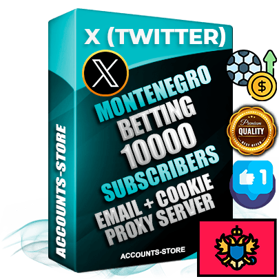 Professional Montenegrin PREMIUM X (Twitter) accounts of manual registration and farming for the SPORTS BETTING niche with high trust history photos and tweets — fully themed and optimized for SPORTS BETTING advertising and promotion — 10000 niche-related live active followers 2009–2014 registration year Verified Email (Included) + Cookie JSON for secure import and login to the account + User Agent + High-quality filling (Photo Header Posts). Fully ready for targeted campaigns and ad launches from any country. Perfectly hold ads without bans. Ideal for any earning schemes affiliate promotions and marketing projects. Quality unlimited IPv4 proxy server included. Professional Montenegrin PREMIUM X (Twitter) accounts of manual registration and farming for the SPORTS BETTING niche with high trust history photos and tweets — fully themed and optimized for SPORTS BETTING advertising and promotion — 10000 niche-related live active followers 2009–2014 registration year Verified Email (Included) + Cookie JSON for secure import and login to the account + User Agent + High-quality filling (Photo Header Posts). Fully ready for targeted campaigns and ad launches from any country. Perfectly hold ads without bans. Ideal for any earning schemes affiliate promotions and marketing projects. Quality unlimited IPv4 proxy server included.