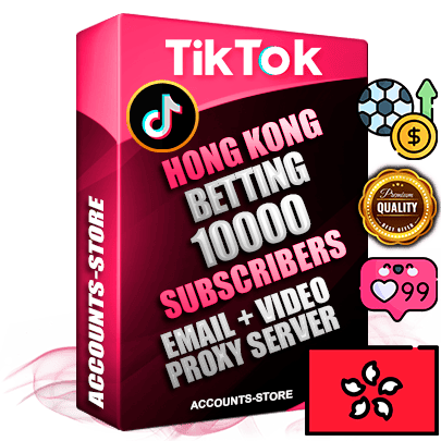 Professional Hong Kong  PREMIUM TikTok accounts of manual registration and farming for the SPORTS BETTING niche with high trust history profile photos and videos — fully themed and optimized for SPORTS BETTING advertising and promotion — 10000 niche-related live active subscribers 2018–2022 registration years Verified Email (included) + Cookie JSON for secure import and login to the account + User Agent + high-quality content filling (profile photo banner and videos). Fully ready for targeted campaigns and ad launches from any country. Perfectly holds ads without bans. Ideal for any earning schemes affiliate promotions and marketing projects. Quality unlimited IPv4 proxy server included.