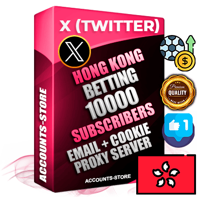 Professional Hong Kong  PREMIUM X (Twitter) accounts of manual registration and farming for the SPORTS BETTING niche with high trust history photos and tweets — fully themed and optimized for SPORTS BETTING advertising and promotion — 10000 niche-related live active followers 2009–2014 registration year Verified Email (Included) + Cookie JSON for secure import and login to the account + User Agent + High-quality filling (Photo Header Posts). Fully ready for targeted campaigns and ad launches from any country. Perfectly hold ads without bans. Ideal for any earning schemes affiliate promotions and marketing projects. Quality unlimited IPv4 proxy server included.