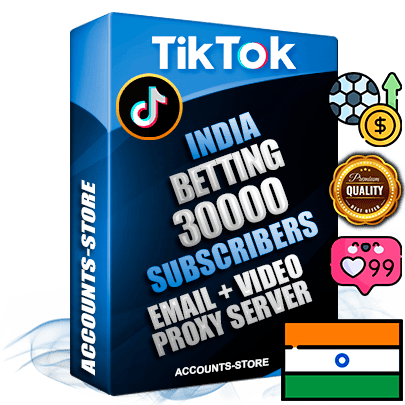 Professional Indian PREMIUM TikTok accounts of manual registration and farming for the SPORTS BETTING niche with high trust history profile photos and videos — fully themed and optimized for SPORTS BETTING advertising and promotion — 30000 niche-related live active subscribers 2018–2022 registration years Verified Email (included) + Cookie JSON for secure import and login to the account + User Agent + high-quality content filling (profile photo banner and videos). Fully ready for targeted campaigns and ad launches from any country. Perfectly holds ads without bans. Ideal for any earning schemes affiliate promotions and marketing projects. Quality unlimited IPv4 proxy server included. Professional Indian PREMIUM TikTok accounts of manual registration and farming for the SPORTS BETTING niche with high trust history profile photos and videos — fully themed and optimized for SPORTS BETTING advertising and promotion — 30000 niche-related live active subscribers 2018–2022 registration years Verified Email (included) + Cookie JSON for secure import and login to the account + User Agent + high-quality content filling (profile photo banner and videos). Fully ready for targeted campaigns and ad launches from any country. Perfectly holds ads without bans. Ideal for any earning schemes affiliate promotions and marketing projects. Quality unlimited IPv4 proxy server included.