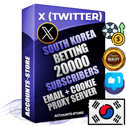 Professional Korean PREMIUM X (Twitter) accounts of manual registration and farming for the SPORTS BETTING niche with high trust history photos and tweets — fully themed and optimized for SPORTS BETTING advertising and promotion — 20000 niche-related live active followers 2009–2014 registration year Verified Email (Included) + Cookie JSON for secure import and login to the account + User Agent + High-quality filling (Photo Header Posts). Fully ready for targeted campaigns and ad launches from any country. Perfectly hold ads without bans. Ideal for any earning schemes affiliate promotions and marketing projects. Quality unlimited IPv4 proxy server included. Professional Korean PREMIUM X (Twitter) accounts of manual registration and farming for the SPORTS BETTING niche with high trust history photos and tweets — fully themed and optimized for SPORTS BETTING advertising and promotion — 20000 niche-related live active followers 2009–2014 registration year Verified Email (Included) + Cookie JSON for secure import and login to the account + User Agent + High-quality filling (Photo Header Posts). Fully ready for targeted campaigns and ad launches from any country. Perfectly hold ads without bans. Ideal for any earning schemes affiliate promotions and marketing projects. Quality unlimited IPv4 proxy server included.