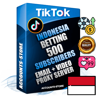 Professional Indonesian PREMIUM TikTok accounts of manual registration and farming for the SPORTS BETTING niche with high trust history profile photos and videos — fully themed and optimized for SPORTS BETTING advertising and promotion — 500 niche-related live active subscribers 2018–2022 registration years Verified Email (included) + Cookie JSON for secure import and login to the account + User Agent + high-quality content filling (profile photo banner and videos). Fully ready for targeted campaigns and ad launches from any country. Perfectly holds ads without bans. Ideal for any earning schemes affiliate promotions and marketing projects. Quality unlimited IPv4 proxy server included. Professional Indonesian PREMIUM TikTok accounts of manual registration and farming for the SPORTS BETTING niche with high trust history profile photos and videos — fully themed and optimized for SPORTS BETTING advertising and promotion — 500 niche-related live active subscribers 2018–2022 registration years Verified Email (included) + Cookie JSON for secure import and login to the account + User Agent + high-quality content filling (profile photo banner and videos). Fully ready for targeted campaigns and ad launches from any country. Perfectly holds ads without bans. Ideal for any earning schemes affiliate promotions and marketing projects. Quality unlimited IPv4 proxy server included.