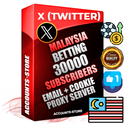 Professional Malaysian PREMIUM X (Twitter) accounts of manual registration and farming for the SPORTS BETTING niche with high trust history photos and tweets — fully themed and optimized for SPORTS BETTING advertising and promotion — 30000 niche-related live active followers 2009–2014 registration year Verified Email (Included) + Cookie JSON for secure import and login to the account + User Agent + High-quality filling (Photo Header Posts). Fully ready for targeted campaigns and ad launches from any country. Perfectly hold ads without bans. Ideal for any earning schemes affiliate promotions and marketing projects. Quality unlimited IPv4 proxy server included. Professional Malaysian PREMIUM X (Twitter) accounts of manual registration and farming for the SPORTS BETTING niche with high trust history photos and tweets — fully themed and optimized for SPORTS BETTING advertising and promotion — 30000 niche-related live active followers 2009–2014 registration year Verified Email (Included) + Cookie JSON for secure import and login to the account + User Agent + High-quality filling (Photo Header Posts). Fully ready for targeted campaigns and ad launches from any country. Perfectly hold ads without bans. Ideal for any earning schemes affiliate promotions and marketing projects. Quality unlimited IPv4 proxy server included.