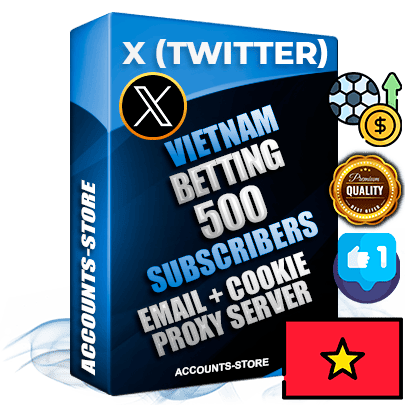 Professional Vietnamese PREMIUM X (Twitter) accounts of manual registration and farming for the SPORTS BETTING niche with high trust history photos and tweets — fully themed and optimized for SPORTS BETTING advertising and promotion — 500 niche-related live active followers 2009–2014 registration year Verified Email (Included) + Cookie JSON for secure import and login to the account + User Agent + High-quality filling (Photo Header Posts). Fully ready for targeted campaigns and ad launches from any country. Perfectly hold ads without bans. Ideal for any earning schemes affiliate promotions and marketing projects. Quality unlimited IPv4 proxy server included. Professional Vietnamese PREMIUM X (Twitter) accounts of manual registration and farming for the SPORTS BETTING niche with high trust history photos and tweets — fully themed and optimized for SPORTS BETTING advertising and promotion — 500 niche-related live active followers 2009–2014 registration year Verified Email (Included) + Cookie JSON for secure import and login to the account + User Agent + High-quality filling (Photo Header Posts). Fully ready for targeted campaigns and ad launches from any country. Perfectly hold ads without bans. Ideal for any earning schemes affiliate promotions and marketing projects. Quality unlimited IPv4 proxy server included.