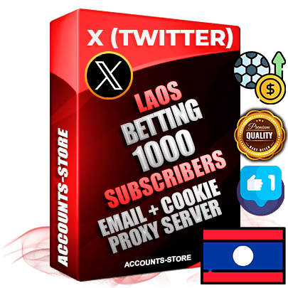 Professional Laotian PREMIUM X (Twitter) accounts of manual registration and farming for the SPORTS BETTING niche with high trust history photos and tweets — fully themed and optimized for SPORTS BETTING advertising and promotion — 1000 niche-related live active followers 2009–2014 registration year Verified Email (Included) + Cookie JSON for secure import and login to the account + User Agent + High-quality filling (Photo Header Posts). Fully ready for targeted campaigns and ad launches from any country. Perfectly hold ads without bans. Ideal for any earning schemes affiliate promotions and marketing projects. Quality unlimited IPv4 proxy server included.