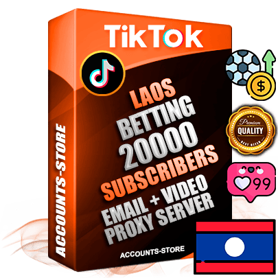 Professional Laotian PREMIUM TikTok accounts of manual registration and farming for the SPORTS BETTING niche with high trust history profile photos and videos — fully themed and optimized for SPORTS BETTING advertising and promotion — 20000 niche-related live active subscribers 2018–2022 registration years Verified Email (included) + Cookie JSON for secure import and login to the account + User Agent + high-quality content filling (profile photo banner and videos). Fully ready for targeted campaigns and ad launches from any country. Perfectly holds ads without bans. Ideal for any earning schemes affiliate promotions and marketing projects. Quality unlimited IPv4 proxy server included.