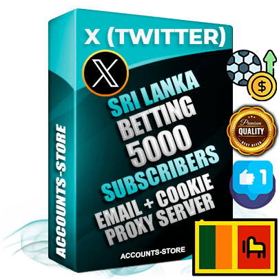 Professional Sri Lankan PREMIUM X (Twitter) accounts of manual registration and farming for the SPORTS BETTING niche with high trust history photos and tweets — fully themed and optimized for SPORTS BETTING advertising and promotion — 5000 niche-related live active followers 2009–2014 registration year Verified Email (Included) + Cookie JSON for secure import and login to the account + User Agent + High-quality filling (Photo Header Posts). Fully ready for targeted campaigns and ad launches from any country. Perfectly hold ads without bans. Ideal for any earning schemes affiliate promotions and marketing projects. Quality unlimited IPv4 proxy server included. Professional Sri Lankan PREMIUM X (Twitter) accounts of manual registration and farming for the SPORTS BETTING niche with high trust history photos and tweets — fully themed and optimized for SPORTS BETTING advertising and promotion — 5000 niche-related live active followers 2009–2014 registration year Verified Email (Included) + Cookie JSON for secure import and login to the account + User Agent + High-quality filling (Photo Header Posts). Fully ready for targeted campaigns and ad launches from any country. Perfectly hold ads without bans. Ideal for any earning schemes affiliate promotions and marketing projects. Quality unlimited IPv4 proxy server included.