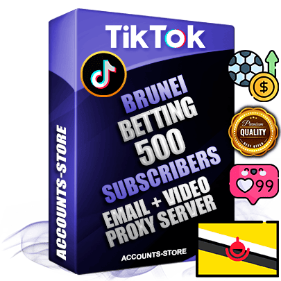 Professional Brunei PREMIUM TikTok accounts of manual registration and farming for the SPORTS BETTING niche with high trust history profile photos and videos — fully themed and optimized for SPORTS BETTING advertising and promotion — 500 niche-related live active subscribers 2018–2022 registration years Verified Email (included) + Cookie JSON for secure import and login to the account + User Agent + high-quality content filling (profile photo banner and videos). Fully ready for targeted campaigns and ad launches from any country. Perfectly holds ads without bans. Ideal for any earning schemes affiliate promotions and marketing projects. Quality unlimited IPv4 proxy server included. Professional Brunei PREMIUM TikTok accounts of manual registration and farming for the SPORTS BETTING niche with high trust history profile photos and videos — fully themed and optimized for SPORTS BETTING advertising and promotion — 500 niche-related live active subscribers 2018–2022 registration years Verified Email (included) + Cookie JSON for secure import and login to the account + User Agent + high-quality content filling (profile photo banner and videos). Fully ready for targeted campaigns and ad launches from any country. Perfectly holds ads without bans. Ideal for any earning schemes affiliate promotions and marketing projects. Quality unlimited IPv4 proxy server included.