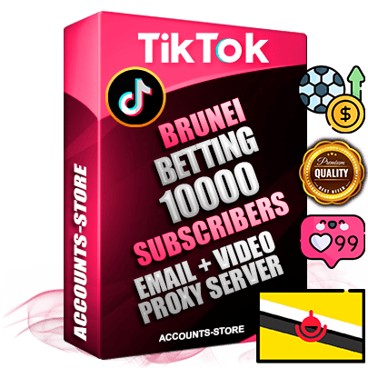 Professional Brunei PREMIUM TikTok accounts of manual registration and farming for the SPORTS BETTING niche with high trust history profile photos and videos — fully themed and optimized for SPORTS BETTING advertising and promotion — 10000 niche-related live active subscribers 2018–2022 registration years Verified Email (included) + Cookie JSON for secure import and login to the account + User Agent + high-quality content filling (profile photo banner and videos). Fully ready for targeted campaigns and ad launches from any country. Perfectly holds ads without bans. Ideal for any earning schemes affiliate promotions and marketing projects. Quality unlimited IPv4 proxy server included.
