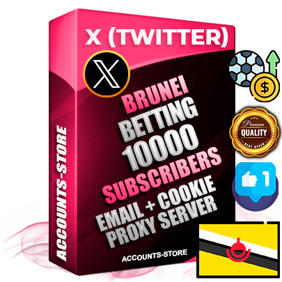 Professional Brunei PREMIUM X (Twitter) accounts of manual registration and farming for the SPORTS BETTING niche with high trust history photos and tweets — fully themed and optimized for SPORTS BETTING advertising and promotion — 10000 niche-related live active followers 2009–2014 registration year Verified Email (Included) + Cookie JSON for secure import and login to the account + User Agent + High-quality filling (Photo Header Posts). Fully ready for targeted campaigns and ad launches from any country. Perfectly hold ads without bans. Ideal for any earning schemes affiliate promotions and marketing projects. Quality unlimited IPv4 proxy server included. Professional Brunei PREMIUM X (Twitter) accounts of manual registration and farming for the SPORTS BETTING niche with high trust history photos and tweets — fully themed and optimized for SPORTS BETTING advertising and promotion — 10000 niche-related live active followers 2009–2014 registration year Verified Email (Included) + Cookie JSON for secure import and login to the account + User Agent + High-quality filling (Photo Header Posts). Fully ready for targeted campaigns and ad launches from any country. Perfectly hold ads without bans. Ideal for any earning schemes affiliate promotions and marketing projects. Quality unlimited IPv4 proxy server included.
