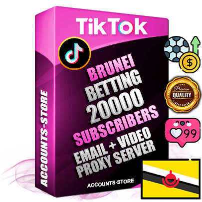 Professional Brunei PREMIUM TikTok accounts of manual registration and farming for the SPORTS BETTING niche with high trust history profile photos and videos — fully themed and optimized for SPORTS BETTING advertising and promotion — 20000 niche-related live active subscribers 2018–2022 registration years Verified Email (included) + Cookie JSON for secure import and login to the account + User Agent + high-quality content filling (profile photo banner and videos). Fully ready for targeted campaigns and ad launches from any country. Perfectly holds ads without bans. Ideal for any earning schemes affiliate promotions and marketing projects. Quality unlimited IPv4 proxy server included. Professional Brunei PREMIUM TikTok accounts of manual registration and farming for the SPORTS BETTING niche with high trust history profile photos and videos — fully themed and optimized for SPORTS BETTING advertising and promotion — 20000 niche-related live active subscribers 2018–2022 registration years Verified Email (included) + Cookie JSON for secure import and login to the account + User Agent + high-quality content filling (profile photo banner and videos). Fully ready for targeted campaigns and ad launches from any country. Perfectly holds ads without bans. Ideal for any earning schemes affiliate promotions and marketing projects. Quality unlimited IPv4 proxy server included.