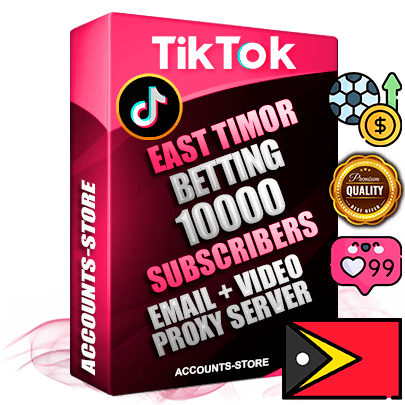 Professional Timorese PREMIUM TikTok accounts of manual registration and farming for the SPORTS BETTING niche with high trust history profile photos and videos — fully themed and optimized for SPORTS BETTING advertising and promotion — 10000 niche-related live active subscribers 2018–2022 registration years Verified Email (included) + Cookie JSON for secure import and login to the account + User Agent + high-quality content filling (profile photo banner and videos). Fully ready for targeted campaigns and ad launches from any country. Perfectly holds ads without bans. Ideal for any earning schemes affiliate promotions and marketing projects. Quality unlimited IPv4 proxy server included.