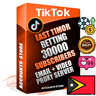 Professional Timorese PREMIUM TikTok accounts of manual registration and farming for the SPORTS BETTING niche with high trust history profile photos and videos — fully themed and optimized for SPORTS BETTING advertising and promotion — 30000 niche-related live active subscribers 2018–2022 registration years Verified Email (included) + Cookie JSON for secure import and login to the account + User Agent + high-quality content filling (profile photo banner and videos). Fully ready for targeted campaigns and ad launches from any country. Perfectly holds ads without bans. Ideal for any earning schemes affiliate promotions and marketing projects. Quality unlimited IPv4 proxy server included. Professional Timorese PREMIUM TikTok accounts of manual registration and farming for the SPORTS BETTING niche with high trust history profile photos and videos — fully themed and optimized for SPORTS BETTING advertising and promotion — 30000 niche-related live active subscribers 2018–2022 registration years Verified Email (included) + Cookie JSON for secure import and login to the account + User Agent + high-quality content filling (profile photo banner and videos). Fully ready for targeted campaigns and ad launches from any country. Perfectly holds ads without bans. Ideal for any earning schemes affiliate promotions and marketing projects. Quality unlimited IPv4 proxy server included.