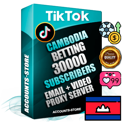 Professional Cambodian PREMIUM TikTok accounts of manual registration and farming for the SPORTS BETTING niche with high trust history profile photos and videos — fully themed and optimized for SPORTS BETTING advertising and promotion — 30000 niche-related live active subscribers 2018–2022 registration years Verified Email (included) + Cookie JSON for secure import and login to the account + User Agent + high-quality content filling (profile photo banner and videos). Fully ready for targeted campaigns and ad launches from any country. Perfectly holds ads without bans. Ideal for any earning schemes affiliate promotions and marketing projects. Quality unlimited IPv4 proxy server included. Professional Cambodian PREMIUM TikTok accounts of manual registration and farming for the SPORTS BETTING niche with high trust history profile photos and videos — fully themed and optimized for SPORTS BETTING advertising and promotion — 30000 niche-related live active subscribers 2018–2022 registration years Verified Email (included) + Cookie JSON for secure import and login to the account + User Agent + high-quality content filling (profile photo banner and videos). Fully ready for targeted campaigns and ad launches from any country. Perfectly holds ads without bans. Ideal for any earning schemes affiliate promotions and marketing projects. Quality unlimited IPv4 proxy server included.