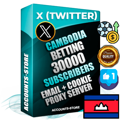Professional Cambodian PREMIUM X (Twitter) accounts of manual registration and farming for the SPORTS BETTING niche with high trust history photos and tweets — fully themed and optimized for SPORTS BETTING advertising and promotion — 30000 niche-related live active followers 2009–2014 registration year Verified Email (Included) + Cookie JSON for secure import and login to the account + User Agent + High-quality filling (Photo Header Posts). Fully ready for targeted campaigns and ad launches from any country. Perfectly hold ads without bans. Ideal for any earning schemes affiliate promotions and marketing projects. Quality unlimited IPv4 proxy server included. Professional Cambodian PREMIUM X (Twitter) accounts of manual registration and farming for the SPORTS BETTING niche with high trust history photos and tweets — fully themed and optimized for SPORTS BETTING advertising and promotion — 30000 niche-related live active followers 2009–2014 registration year Verified Email (Included) + Cookie JSON for secure import and login to the account + User Agent + High-quality filling (Photo Header Posts). Fully ready for targeted campaigns and ad launches from any country. Perfectly hold ads without bans. Ideal for any earning schemes affiliate promotions and marketing projects. Quality unlimited IPv4 proxy server included.