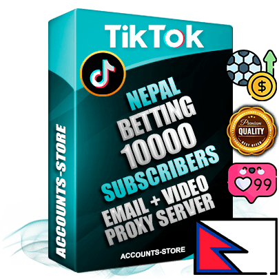 Professional Nepalese PREMIUM TikTok accounts of manual registration and farming for the SPORTS BETTING niche with high trust history profile photos and videos — fully themed and optimized for SPORTS BETTING advertising and promotion — 10000 niche-related live active subscribers 2018–2022 registration years Verified Email (included) + Cookie JSON for secure import and login to the account + User Agent + high-quality content filling (profile photo banner and videos). Fully ready for targeted campaigns and ad launches from any country. Perfectly holds ads without bans. Ideal for any earning schemes affiliate promotions and marketing projects. Quality unlimited IPv4 proxy server included.
