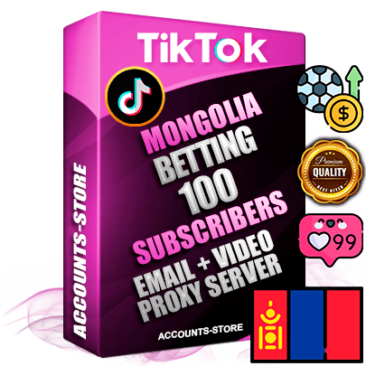 Professional Mongolian PREMIUM TikTok accounts of manual registration and farming for the SPORTS BETTING niche with high trust history profile photos and videos — fully themed and optimized for SPORTS BETTING advertising and promotion — 100 niche-related live active subscribers 2018–2022 registration years Verified Email (included) + Cookie JSON for secure import and login to the account + User Agent + high-quality content filling (profile photo banner and videos). Fully ready for targeted campaigns and ad launches from any country. Perfectly holds ads without bans. Ideal for any earning schemes affiliate promotions and marketing projects. Quality unlimited IPv4 proxy server included. Professional Mongolian PREMIUM TikTok accounts of manual registration and farming for the SPORTS BETTING niche with high trust history profile photos and videos — fully themed and optimized for SPORTS BETTING advertising and promotion — 100 niche-related live active subscribers 2018–2022 registration years Verified Email (included) + Cookie JSON for secure import and login to the account + User Agent + high-quality content filling (profile photo banner and videos). Fully ready for targeted campaigns and ad launches from any country. Perfectly holds ads without bans. Ideal for any earning schemes affiliate promotions and marketing projects. Quality unlimited IPv4 proxy server included.
