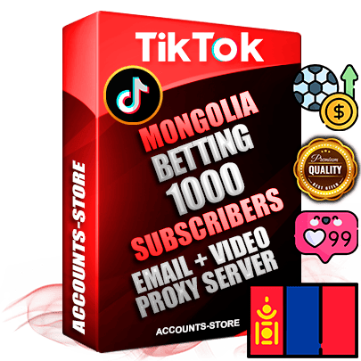 Professional Mongolian PREMIUM TikTok accounts of manual registration and farming for the SPORTS BETTING niche with high trust history profile photos and videos — fully themed and optimized for SPORTS BETTING advertising and promotion — 1000 niche-related live active subscribers 2018–2022 registration years Verified Email (included) + Cookie JSON for secure import and login to the account + User Agent + high-quality content filling (profile photo banner and videos). Fully ready for targeted campaigns and ad launches from any country. Perfectly holds ads without bans. Ideal for any earning schemes affiliate promotions and marketing projects. Quality unlimited IPv4 proxy server included. Professional Mongolian PREMIUM TikTok accounts of manual registration and farming for the SPORTS BETTING niche with high trust history profile photos and videos — fully themed and optimized for SPORTS BETTING advertising and promotion — 1000 niche-related live active subscribers 2018–2022 registration years Verified Email (included) + Cookie JSON for secure import and login to the account + User Agent + high-quality content filling (profile photo banner and videos). Fully ready for targeted campaigns and ad launches from any country. Perfectly holds ads without bans. Ideal for any earning schemes affiliate promotions and marketing projects. Quality unlimited IPv4 proxy server included.