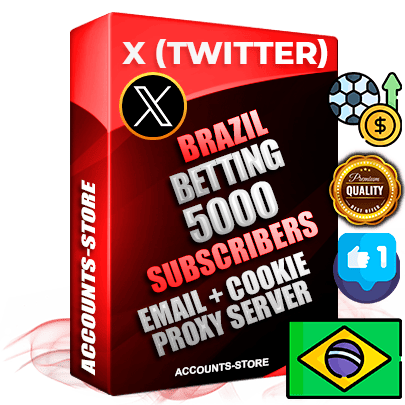 Professional Brazilian PREMIUM X (Twitter) accounts of manual registration and farming for the SPORTS BETTING niche with high trust history photos and tweets — fully themed and optimized for SPORTS BETTING advertising and promotion — 5000 niche-related live active followers 2009–2014 registration year Verified Email (Included) + Cookie JSON for secure import and login to the account + User Agent + High-quality filling (Photo Header Posts). Fully ready for targeted campaigns and ad launches from any country. Perfectly hold ads without bans. Ideal for any earning schemes affiliate promotions and marketing projects. Quality unlimited IPv4 proxy server included.