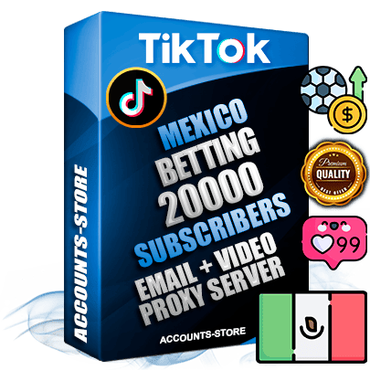 Professional Mexican PREMIUM TikTok accounts of manual registration and farming for the SPORTS BETTING niche with high trust history profile photos and videos — fully themed and optimized for SPORTS BETTING advertising and promotion — 20000 niche-related live active subscribers 2018–2022 registration years Verified Email (included) + Cookie JSON for secure import and login to the account + User Agent + high-quality content filling (profile photo banner and videos). Fully ready for targeted campaigns and ad launches from any country. Perfectly holds ads without bans. Ideal for any earning schemes affiliate promotions and marketing projects. Quality unlimited IPv4 proxy server included. Professional Mexican PREMIUM TikTok accounts of manual registration and farming for the SPORTS BETTING niche with high trust history profile photos and videos — fully themed and optimized for SPORTS BETTING advertising and promotion — 20000 niche-related live active subscribers 2018–2022 registration years Verified Email (included) + Cookie JSON for secure import and login to the account + User Agent + high-quality content filling (profile photo banner and videos). Fully ready for targeted campaigns and ad launches from any country. Perfectly holds ads without bans. Ideal for any earning schemes affiliate promotions and marketing projects. Quality unlimited IPv4 proxy server included.