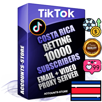 Professional Costa Rican PREMIUM TikTok accounts of manual registration and farming for the SPORTS BETTING niche with high trust history profile photos and videos — fully themed and optimized for SPORTS BETTING advertising and promotion — 10000 niche-related live active subscribers 2018–2022 registration years Verified Email (included) + Cookie JSON for secure import and login to the account + User Agent + high-quality content filling (profile photo banner and videos). Fully ready for targeted campaigns and ad launches from any country. Perfectly holds ads without bans. Ideal for any earning schemes affiliate promotions and marketing projects. Quality unlimited IPv4 proxy server included. Professional Costa Rican PREMIUM TikTok accounts of manual registration and farming for the SPORTS BETTING niche with high trust history profile photos and videos — fully themed and optimized for SPORTS BETTING advertising and promotion — 10000 niche-related live active subscribers 2018–2022 registration years Verified Email (included) + Cookie JSON for secure import and login to the account + User Agent + high-quality content filling (profile photo banner and videos). Fully ready for targeted campaigns and ad launches from any country. Perfectly holds ads without bans. Ideal for any earning schemes affiliate promotions and marketing projects. Quality unlimited IPv4 proxy server included.